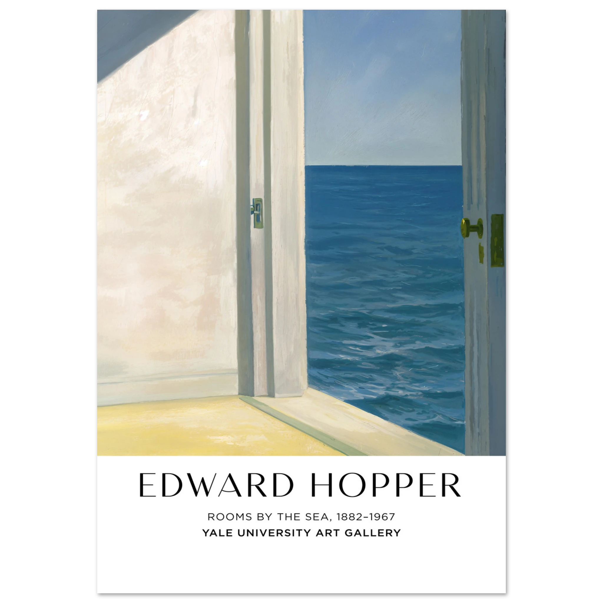 Rooms by the Sea (Edward Hopper, 1951), Hochwertiger Kunstdruck,  21x29.7 cm / 8x12"-A3 (29.7 x 42  cm)-45x60 cm / 18x24″-50x70 cm / 20x28″-60x80 cm / 24x32″-70x100 cm / 28x40″,  Printree.ch