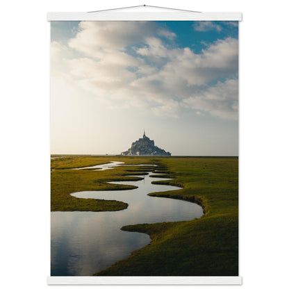 Mont Saint-Michel in der Normandie - Printree.ch Architektur, Foto, Fotografie, Frankreich, historisch, Insel, Kloster, Küste, Mittelalter, Mont Saint-Michel, Normandie, Reisen, Sehenswürdigkeit, UNESCO-Weltkulturerbe, unsplash