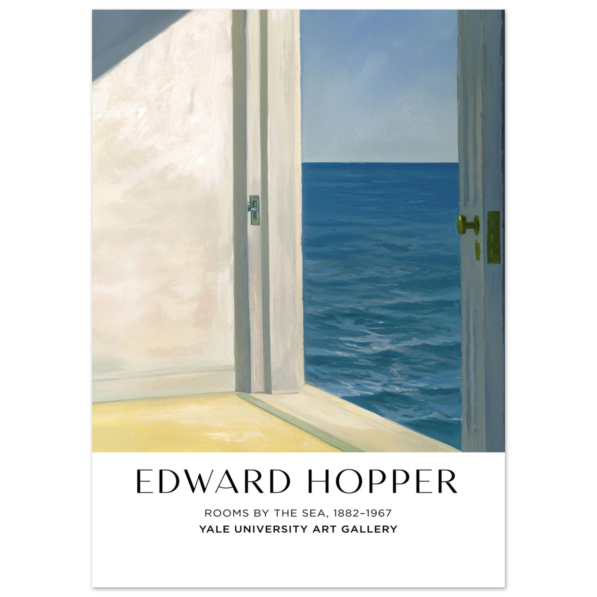 Rooms by the Sea (Edward Hopper, 1951), Hochwertiger Kunstdruck,  21x29.7 cm / 8x12"-A3 (29.7 x 42  cm)-45x60 cm / 18x24″-50x70 cm / 20x28″-60x80 cm / 24x32″-70x100 cm / 28x40″,  Printree.ch