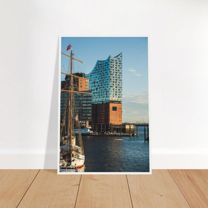 Elbphilharmonie in Hamburg, Deutschland - Printree.ch Architektur, Deutschland, Elbphilharmonie, Foto, Fotografie, Hafen, Hamburg, Konzerthaus, Konzertsaal, Kultur, Landungsbrücken, moderne Architektur, Musik, Reisen, unsplash, Wahrzeichen