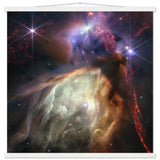 Sterngeburt im Rho Ophiuchi Wolkenkomplex (NIRCam Image)