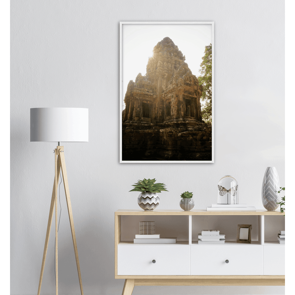Angkor Wat Tempel - Printree.ch alt, angkor, asiatisch, Asien, buddhismus, denkmal, einfachschweizer, exklusiv, Foto, Fotografie, gebäude, kambodscha, Poster, reap, Reisen, religion, siem, stein, tempel, tourismus, unesco, Vertikal, wat