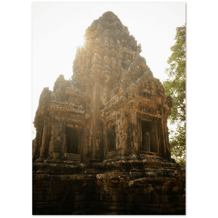 Angkor Wat Tempel - Printree.ch alt, angkor, asiatisch, Asien, buddhismus, denkmal, einfachschweizer, exklusiv, Foto, Fotografie, gebäude, kambodscha, Poster, reap, Reisen, religion, siem, stein, tempel, tourismus, unesco, Vertikal, wat