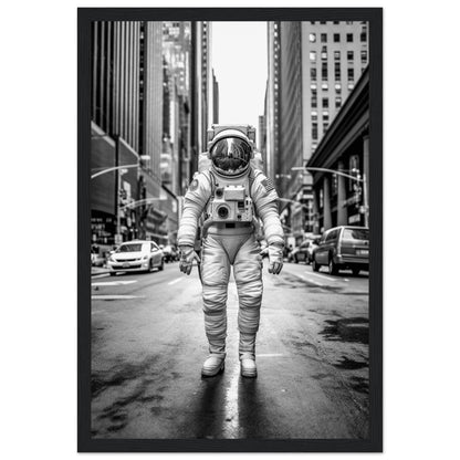 Astronaut 5th Avenue - Printree.ch AI, Andri Hofmann, Poster, Raumfahrt