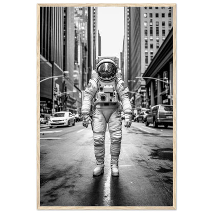 Astronaut 5th Avenue - Printree.ch AI, Andri Hofmann, Poster, Raumfahrt