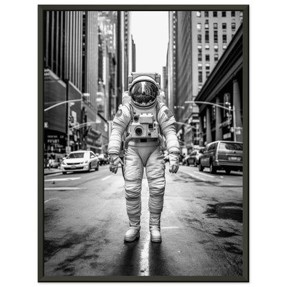 Astronaut 5th Avenue - Printree.ch AI, Andri Hofmann, Poster, Raumfahrt