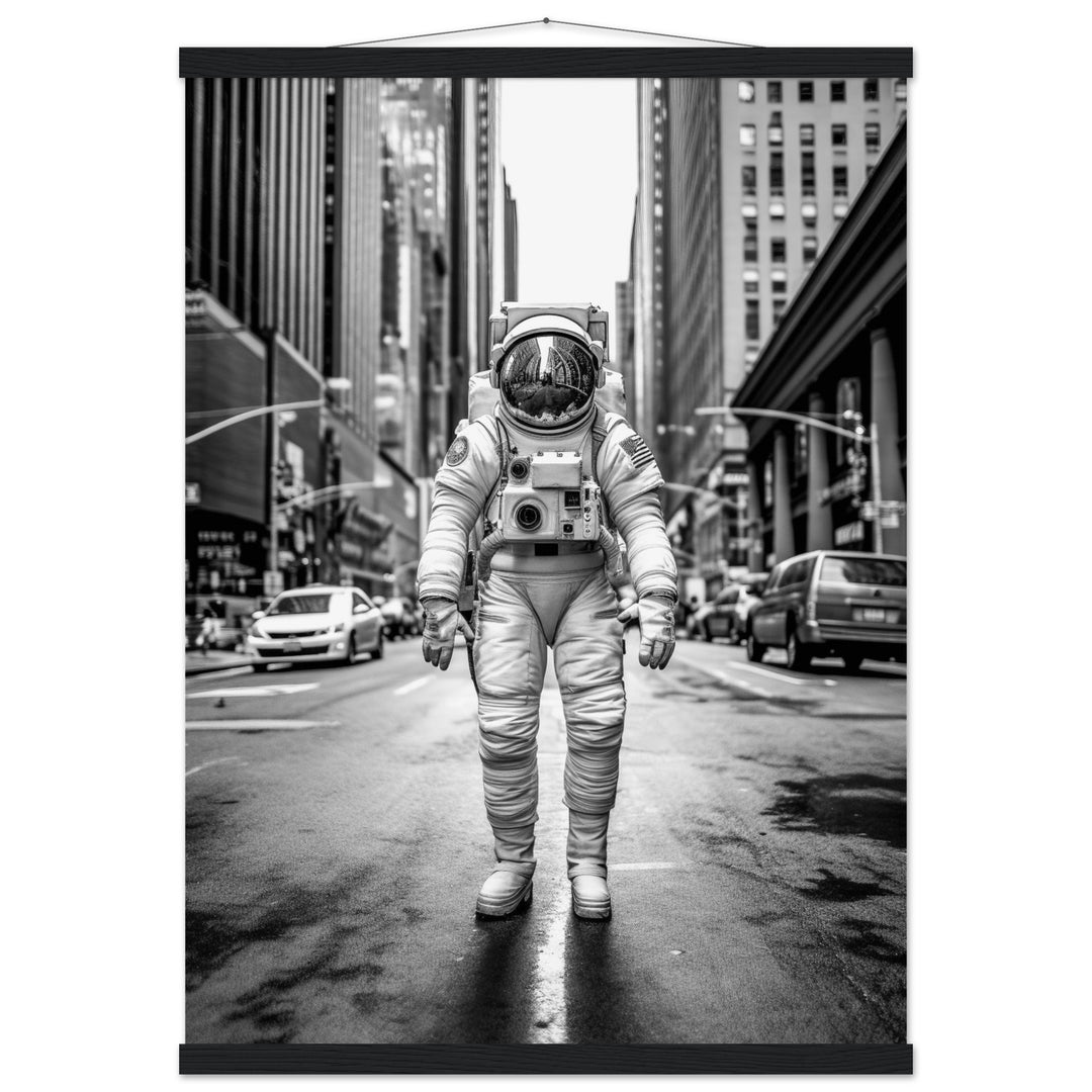 Astronaut 5th Avenue - Printree.ch AI, Andri Hofmann, Poster, Raumfahrt