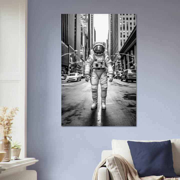 Astronaut 5th Avenue - Printree.ch AI, Andri Hofmann, Poster, Raumfahrt