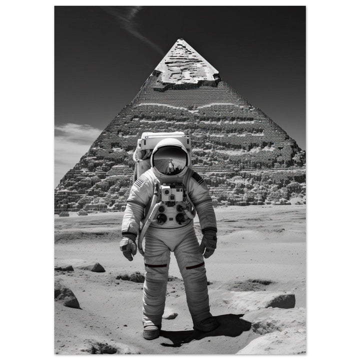 Astronaut Ägypten - Printree.ch AI, Andri Hofmann, Poster, Raumfahrt