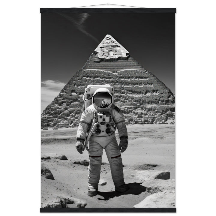 Astronaut Ägypten - Printree.ch AI, Andri Hofmann, Poster, Raumfahrt