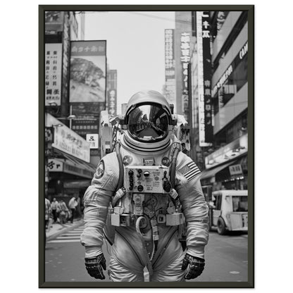 Astronaut Japan - Printree.ch AI, Andri Hofmann, Poster, Raumfahrt