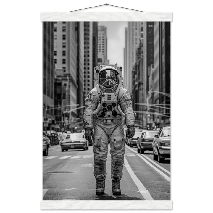 Astronaut NYC - Printree.ch AI, Andri Hofmann, Poster, Raumfahrt