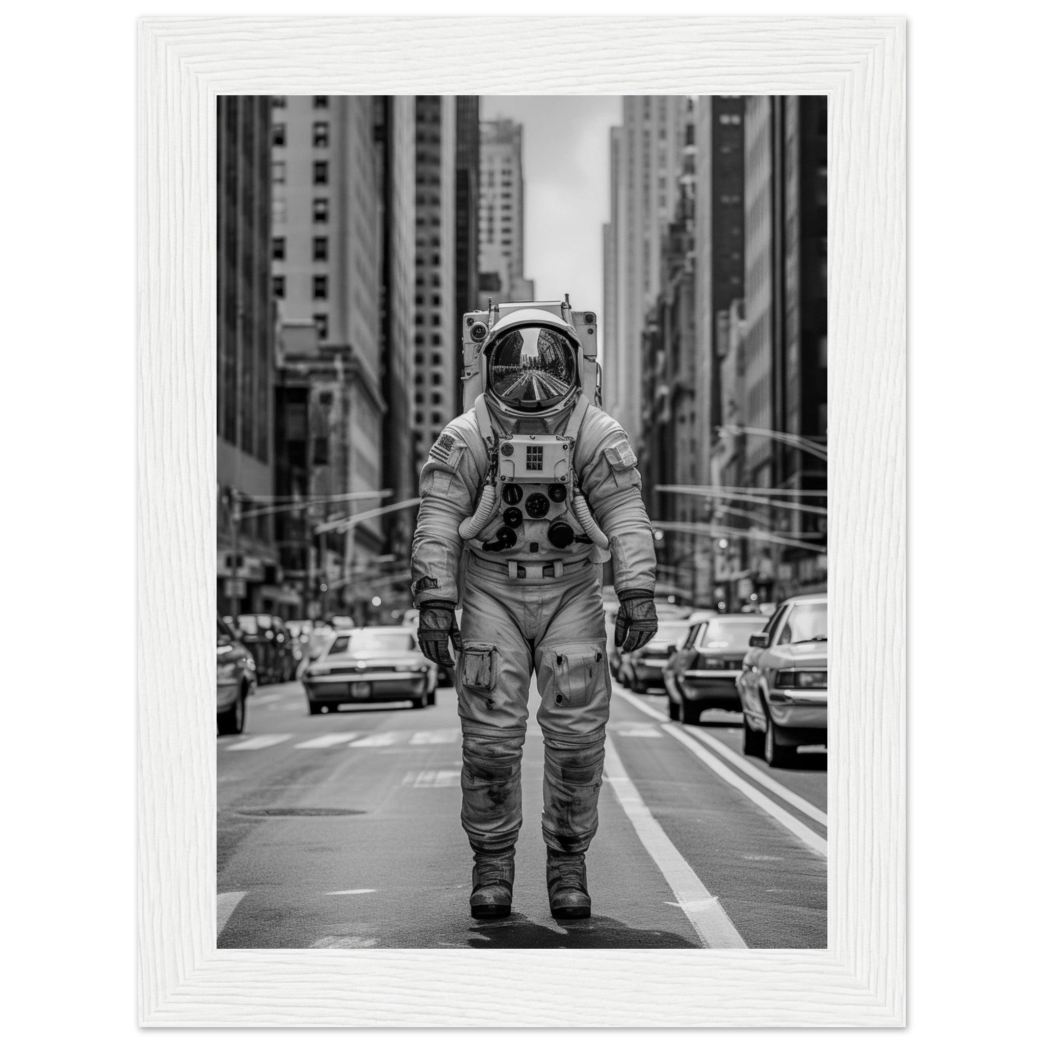 Astronaut NYC - Printree.ch AI, Andri Hofmann, Poster, Raumfahrt