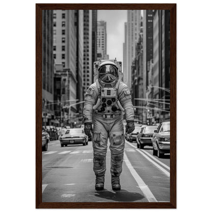 Astronaut NYC - Printree.ch AI, Andri Hofmann, Poster, Raumfahrt