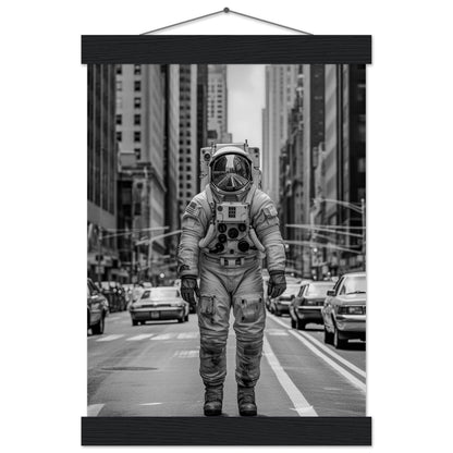 Astronaut NYC - Printree.ch AI, Andri Hofmann, Poster, Raumfahrt