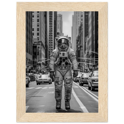 Astronaut NYC - Printree.ch AI, Andri Hofmann, Poster, Raumfahrt