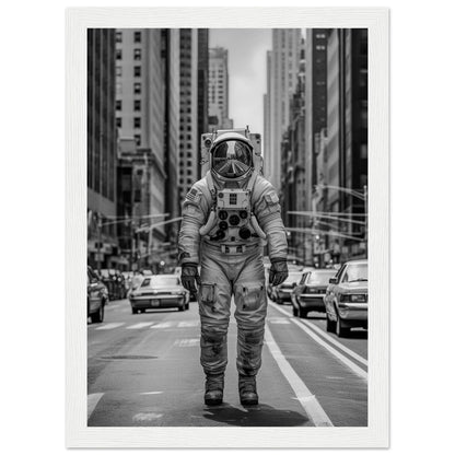 Astronaut NYC - Printree.ch AI, Andri Hofmann, Poster, Raumfahrt