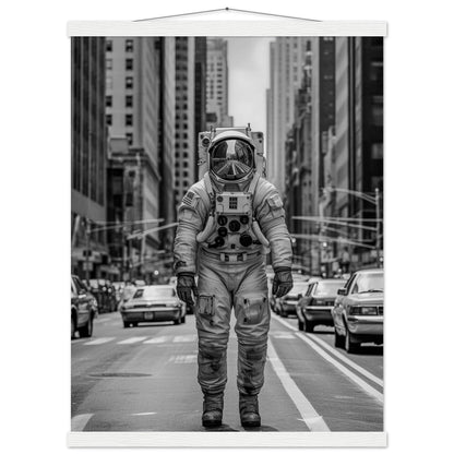 Astronaut NYC - Printree.ch AI, Andri Hofmann, Poster, Raumfahrt