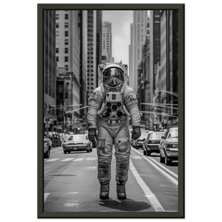 Astronaut NYC - Printree.ch AI, Andri Hofmann, Poster, Raumfahrt
