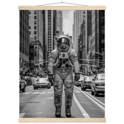 Astronaut NYC - Printree.ch AI, Andri Hofmann, Poster, Raumfahrt