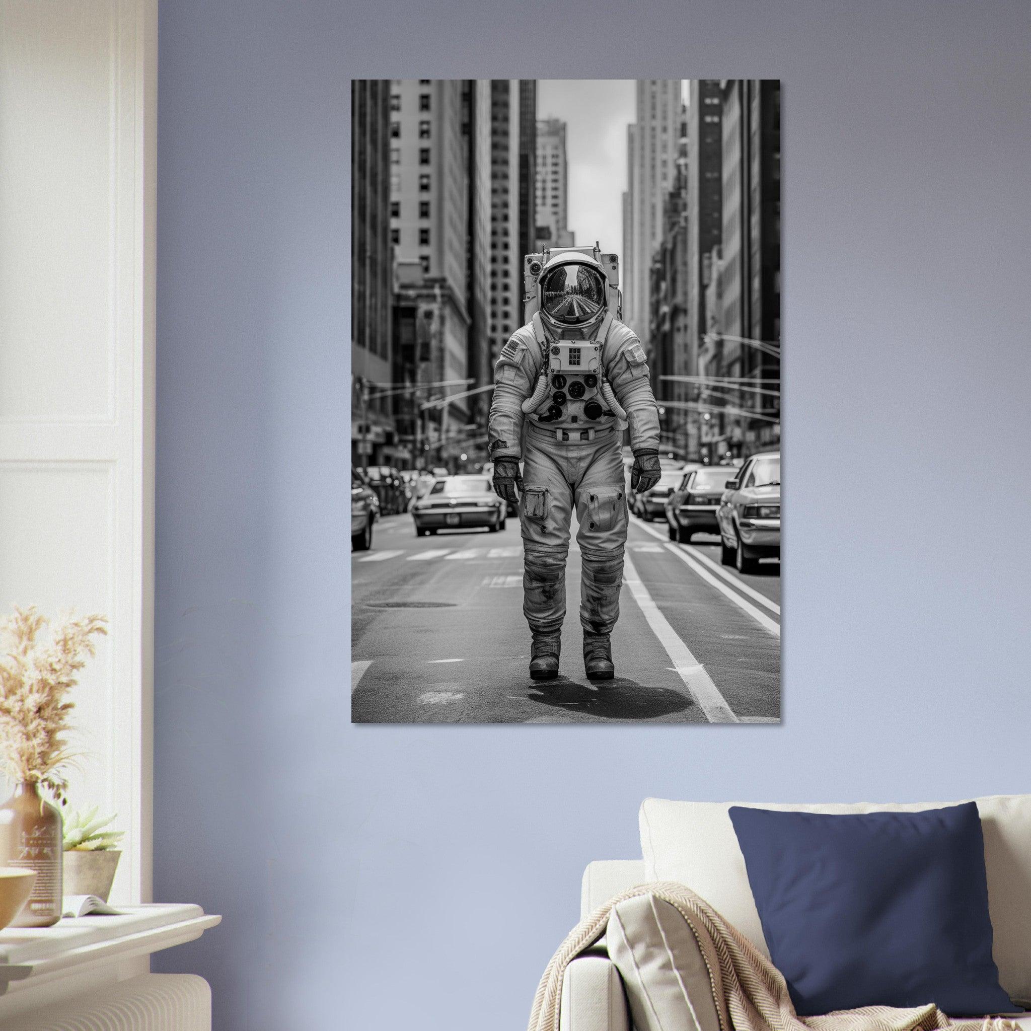 Astronaut NYC - Printree.ch AI, Andri Hofmann, Poster, Raumfahrt