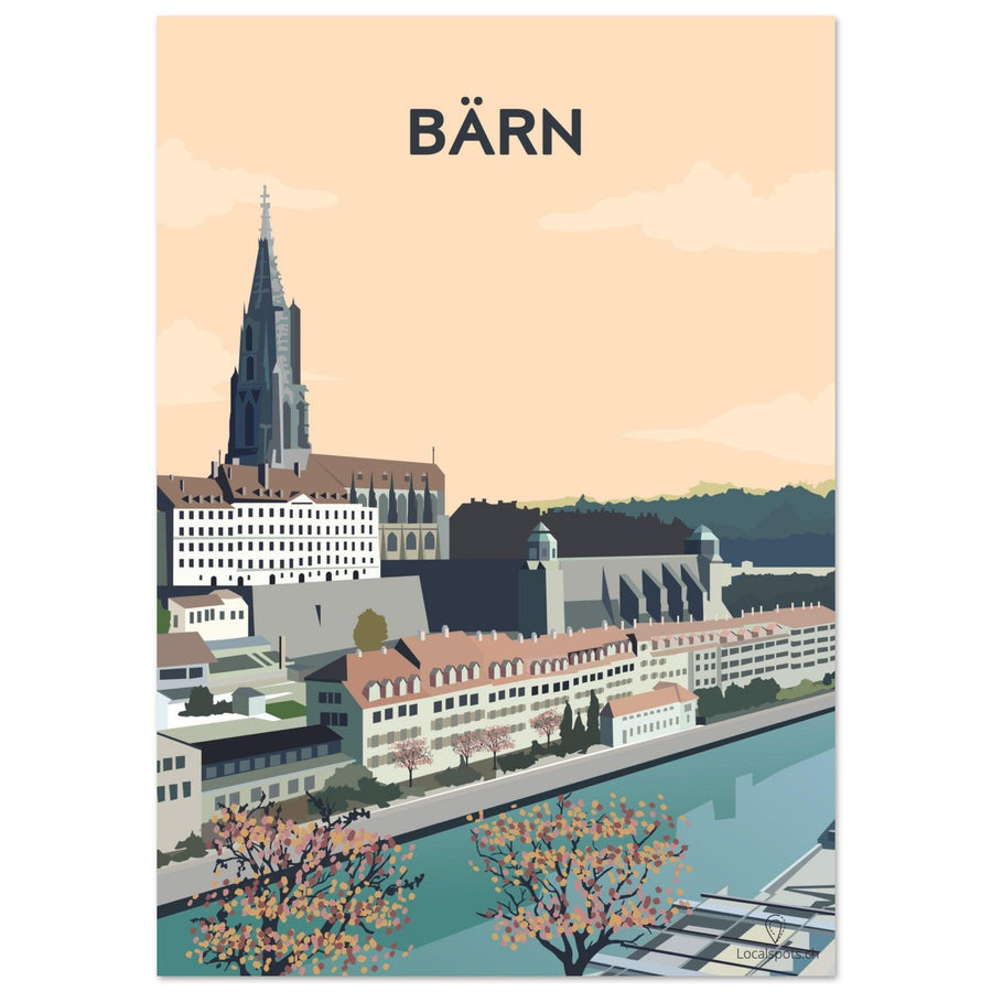 Bärn - Printree.ch bern, Localspot, Minimalismus, schweiz