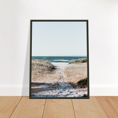 Blick auf das Meer und den Strand - Printree.ch Dänemark, Entspannung, Foto, Fotografie, Gilleleje, Küstenlandschaft, Meer, Meeresblick, Naturschönheit, Poster, Reisen, Strand, Strandlandschaft, unsplash