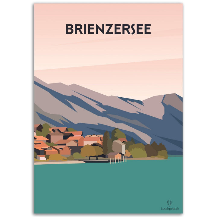 Brienzersee - Printree.ch denkmal, europa, gebäude, grossmünster, kirche, Localspot, Minimal, Minimalismus, reisen, schweiz, stadt, tourismus, turm, zürich