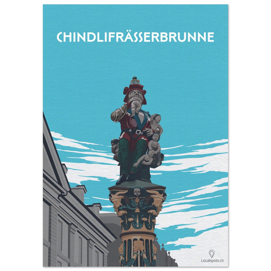 Chindlifrässerbrunne - Printree.ch bern, Localspot, Minimalismus, schweiz