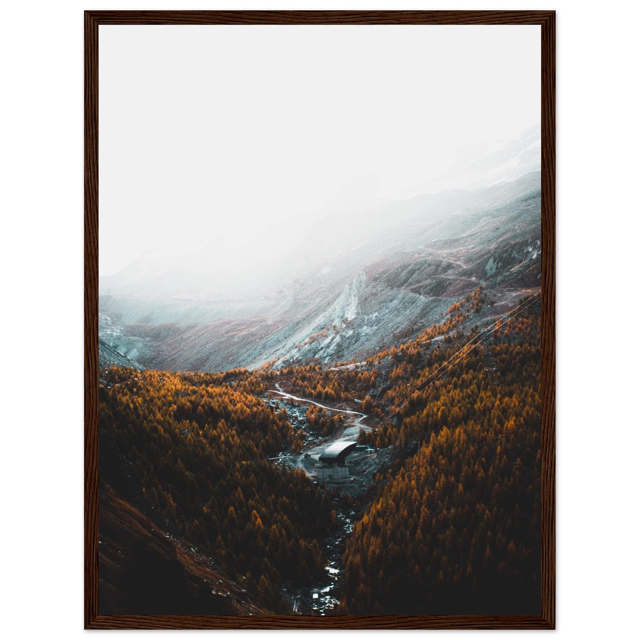 Autumnal silence in Zermatt