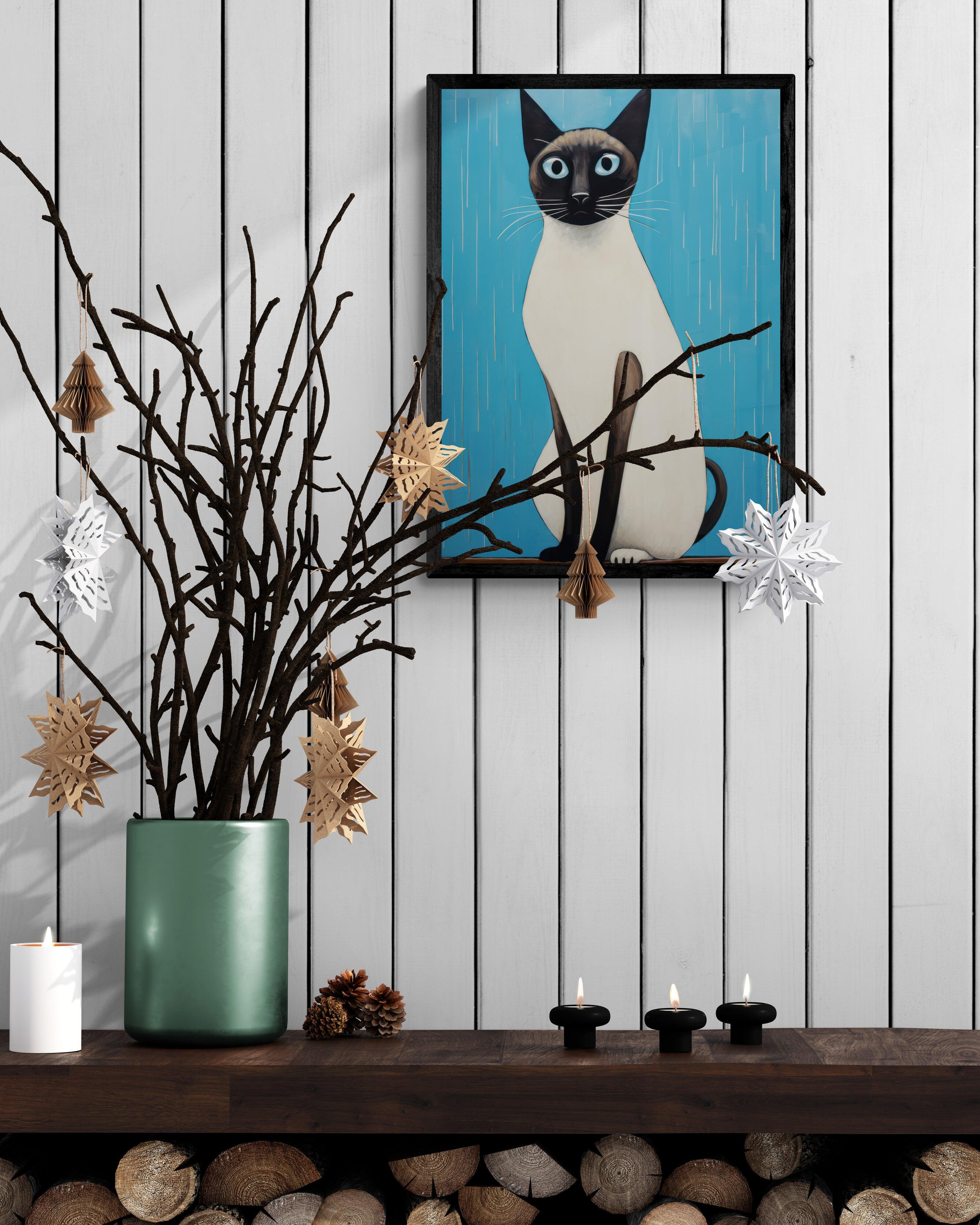 Elegantes Katzen - Printree.ch Illustration, Katze, Katzen, Poster