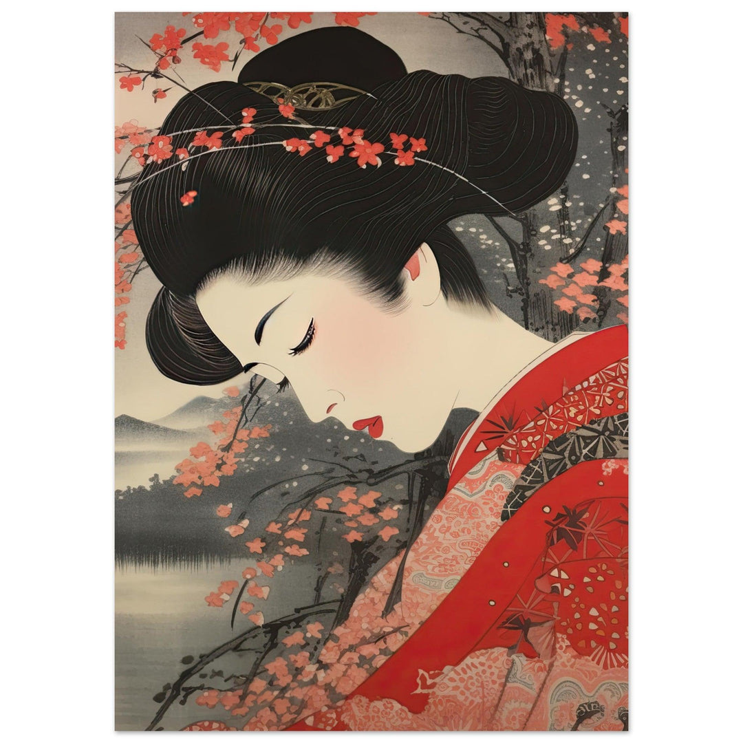 Eleganz im Frühling - Printree.ch frau, Japan, japanisch, Japanische Ästhetik