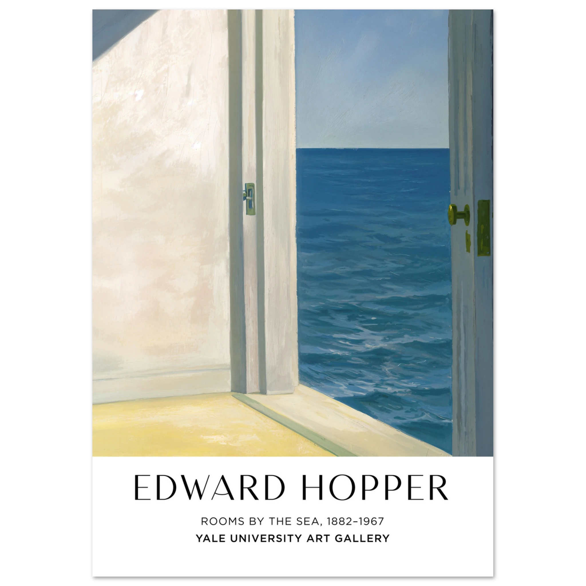 Rooms by the Sea (Edward Hopper, 1951), Hochwertiger Kunstdruck,  21x29.7 cm / 8x12"-A3 (29.7 x 42  cm)-45x60 cm / 18x24″-50x70 cm / 20x28″-60x80 cm / 24x32″-70x100 cm / 28x40″,  Printree.ch