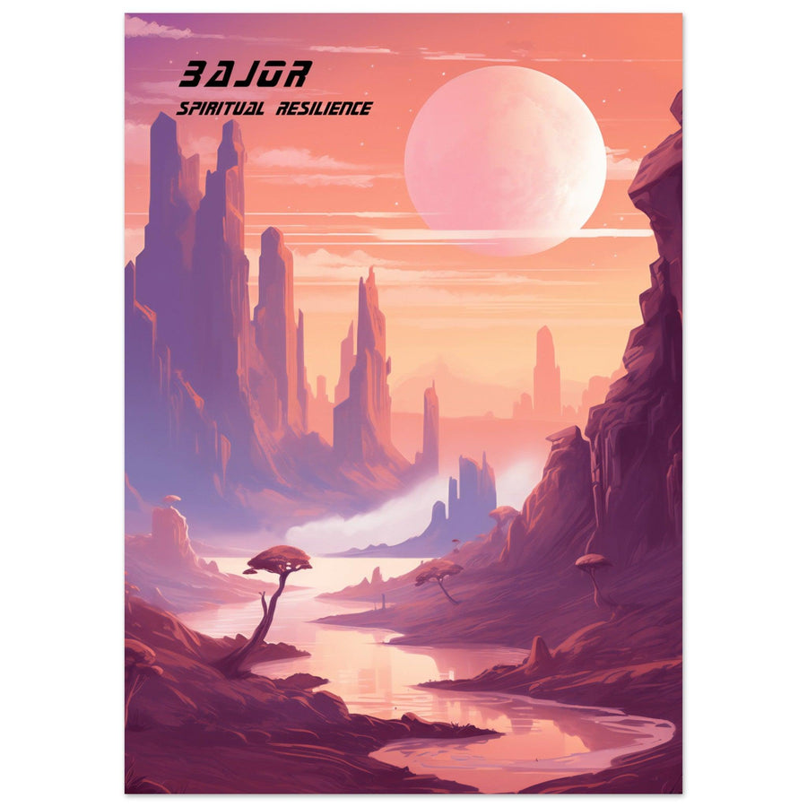 Faszinierenden Welten Bajor: Eine spirituelle Oase der Gelassenheit - Printree.ch kino, minimalistisch, Raumschiff Enterprise, star trek