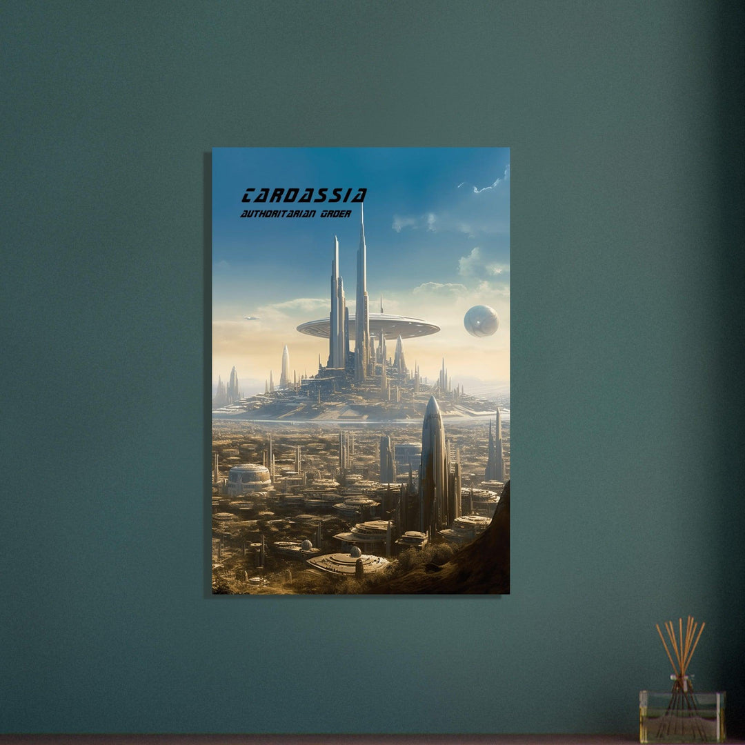Faszinierenden Welten Cardassia: Entdecken Sie die geheimnisvollen Landschaften - Printree.ch kino, minimalistisch, Raumschiff Enterprise, star trek