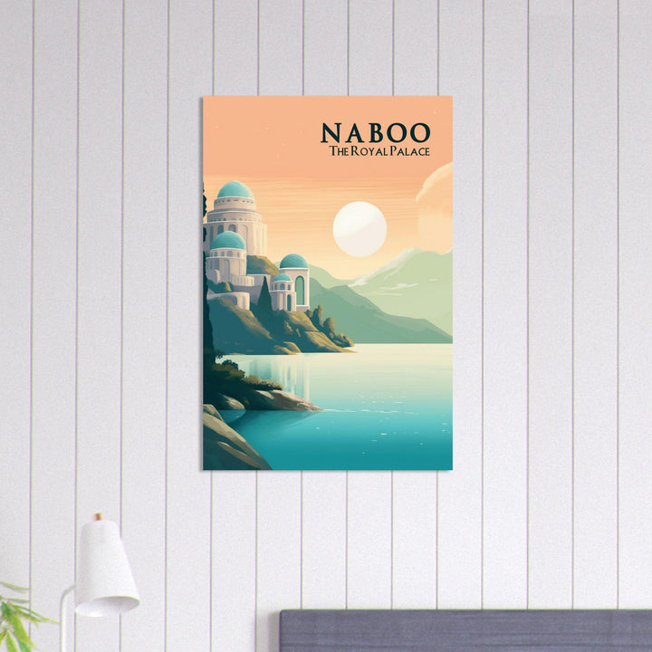 Faszinierenden Welten Naboo: Entdecken Sie die idyllische Heimat der königlichen Kultur - Printree.ch minimalistisch, nerd, star wars