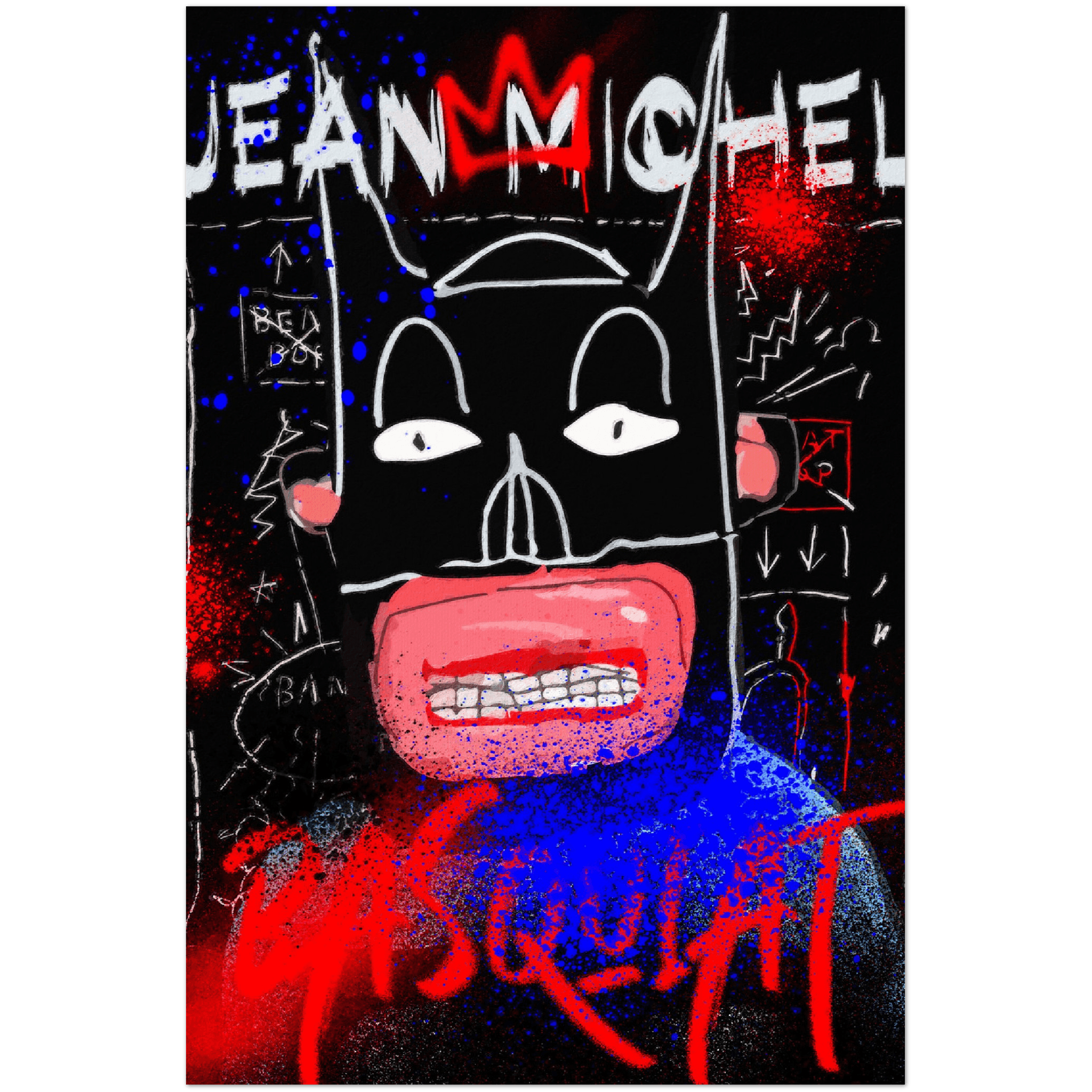 Batman Jean-Michel Basquiat