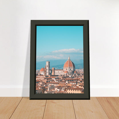 Florenz Panorama Poster - Printree.ch Architektur, Duomo, Firenze, Florenz, Foto, Fotografie, historisch, Italien, Kultur, Kunst, Ponte Vecchio, Reisen, Renaissance, Sehenswürdigkeiten, Uffizien, unsplash