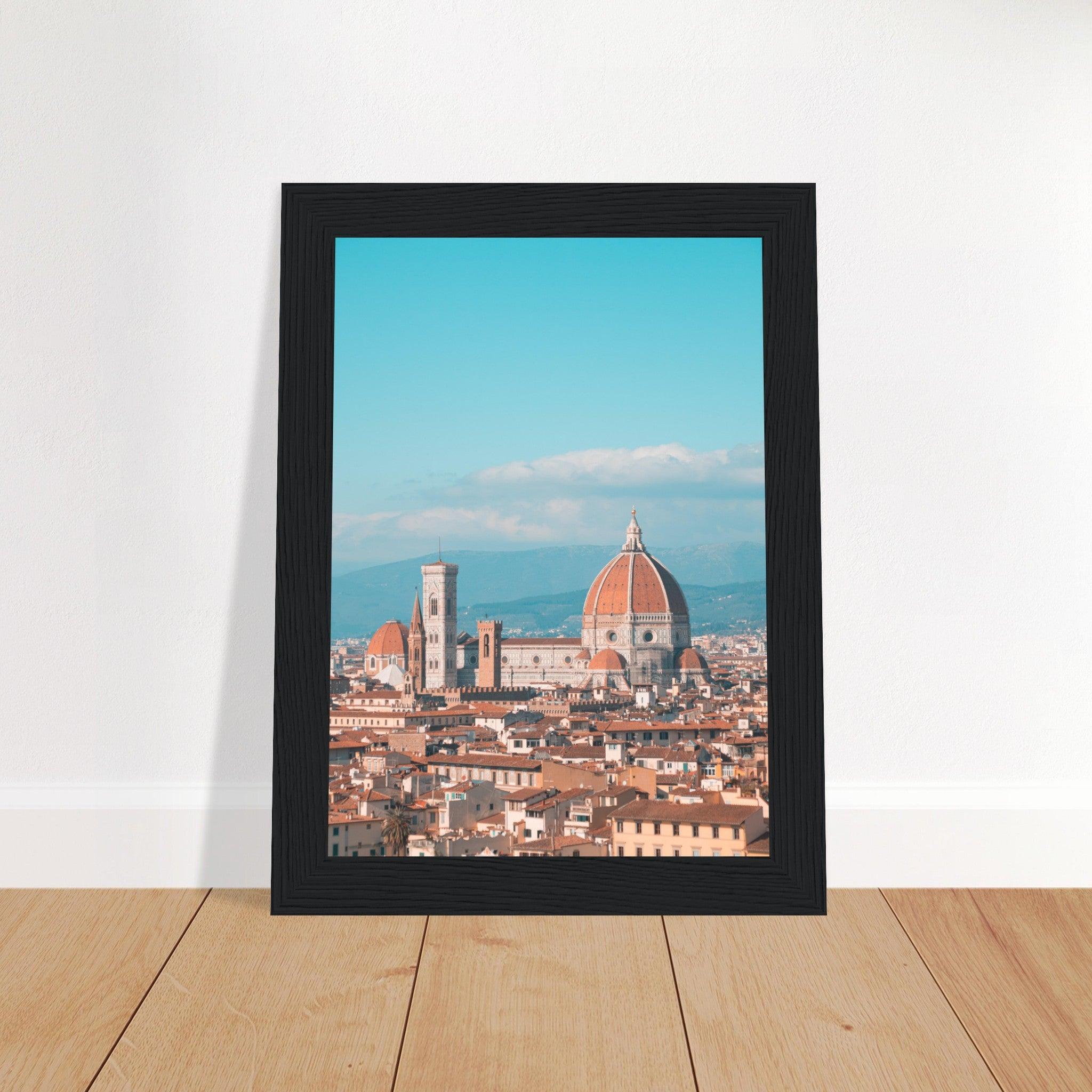 Florenz Panorama Poster - Printree.ch Architektur, Duomo, Firenze, Florenz, Foto, Fotografie, historisch, Italien, Kultur, Kunst, Ponte Vecchio, Reisen, Renaissance, Sehenswürdigkeiten, Uffizien, unsplash