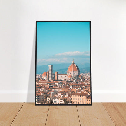 Florenz Panorama Poster - Printree.ch Architektur, Duomo, Firenze, Florenz, Foto, Fotografie, historisch, Italien, Kultur, Kunst, Ponte Vecchio, Reisen, Renaissance, Sehenswürdigkeiten, Uffizien, unsplash