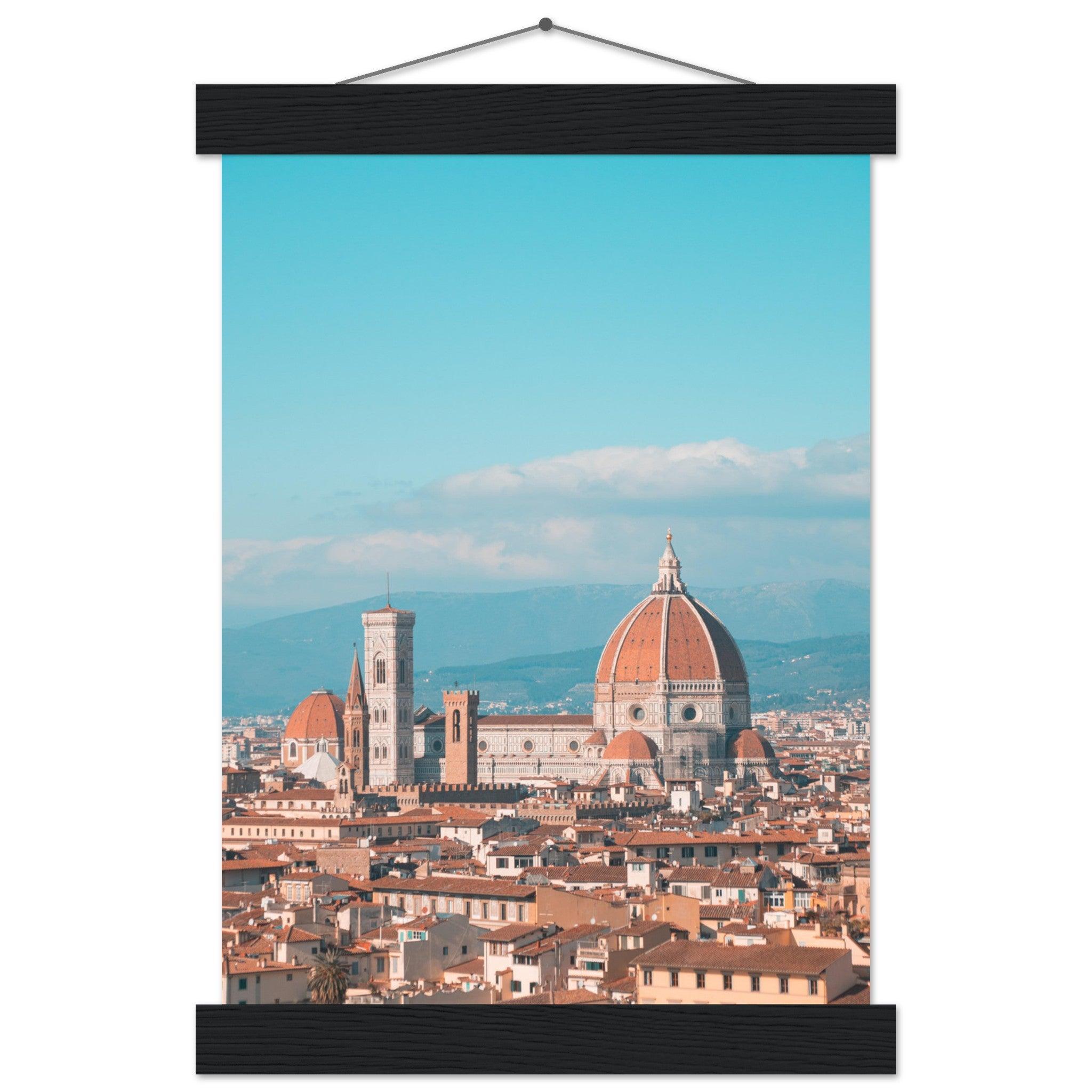 Florenz Panorama Poster - Printree.ch Architektur, Duomo, Firenze, Florenz, Foto, Fotografie, historisch, Italien, Kultur, Kunst, Ponte Vecchio, Reisen, Renaissance, Sehenswürdigkeiten, Uffizien, unsplash