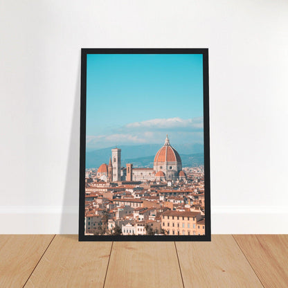 Florenz Panorama Poster - Printree.ch Architektur, Duomo, Firenze, Florenz, Foto, Fotografie, historisch, Italien, Kultur, Kunst, Ponte Vecchio, Reisen, Renaissance, Sehenswürdigkeiten, Uffizien, unsplash