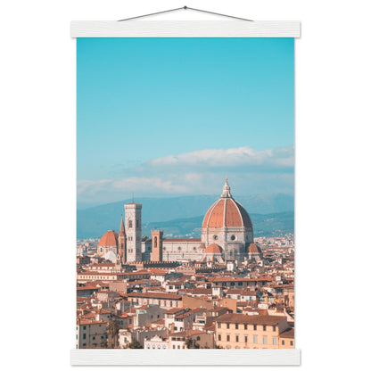 Florenz Panorama Poster - Printree.ch Architektur, Duomo, Firenze, Florenz, Foto, Fotografie, historisch, Italien, Kultur, Kunst, Ponte Vecchio, Reisen, Renaissance, Sehenswürdigkeiten, Uffizien, unsplash