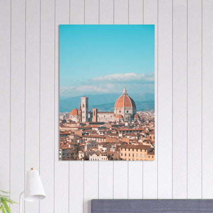 Florenz Panorama Poster - Printree.ch Architektur, Duomo, Firenze, Florenz, Foto, Fotografie, historisch, Italien, Kultur, Kunst, Ponte Vecchio, Reisen, Renaissance, Sehenswürdigkeiten, Uffizien, unsplash