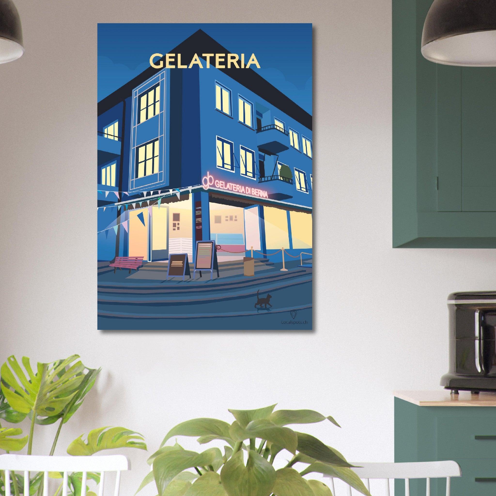 Gelateria bi Nacht - Printree.ch Localspot, Minimal, Minimalismus