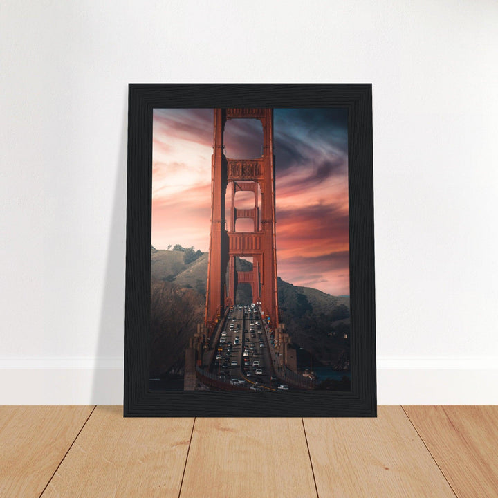 Golden Gate Bridge Poster - Printree.ch Aussichtspunkt, Brücke, Foto, Fotografie, Fotospot, Golden Gate Bridge, Kalifornien, Küste, Landschaft, Panorama, Reisen, San Francisco, Sehenswürdigkeit, Tourismus, unsplash