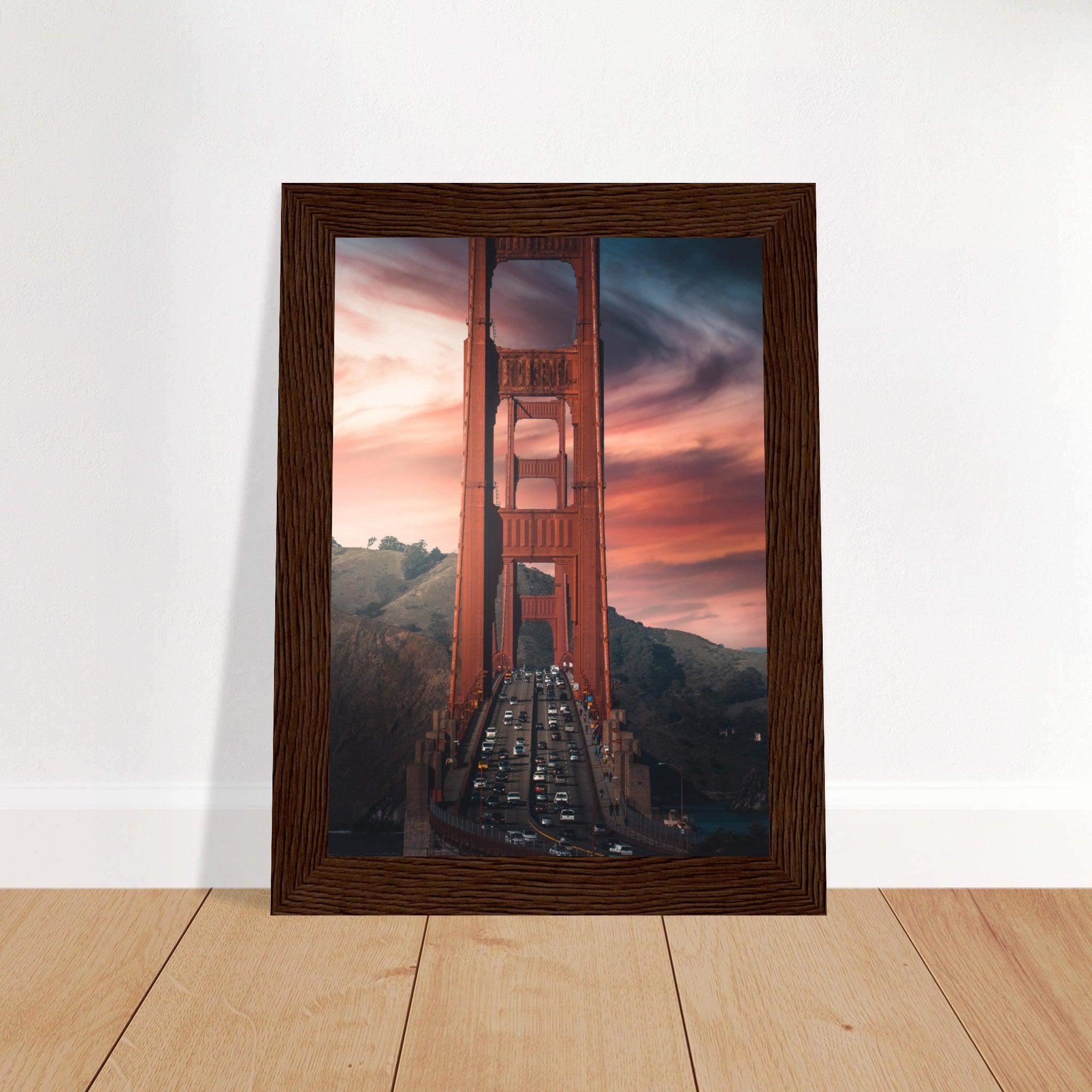 Golden Gate Bridge Vista Point - Printree.ch Aussichtspunkt, Brücke, Foto, Fotografie, Fotospot, Golden Gate Bridge, Kalifornien, Küste, Landschaft, Panorama, Reisen, San Francisco, Sehenswürdigkeit, Tourismus, unsplash