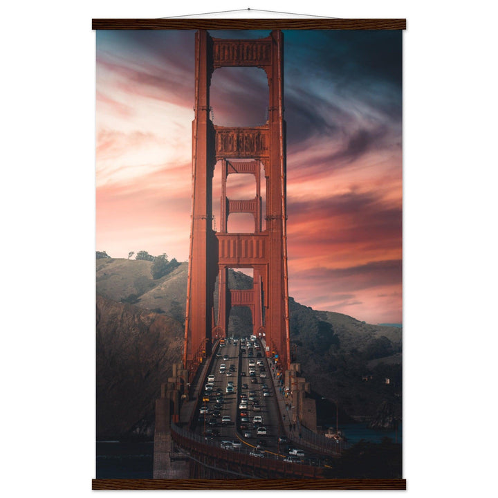 Golden Gate Bridge Vista Point - Printree.ch Aussichtspunkt, Brücke, Foto, Fotografie, Fotospot, Golden Gate Bridge, Kalifornien, Küste, Landschaft, Panorama, Reisen, San Francisco, Sehenswürdigkeit, Tourismus, unsplash