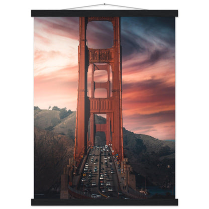 Golden Gate Bridge Vista Point - Printree.ch Aussichtspunkt, Brücke, Foto, Fotografie, Fotospot, Golden Gate Bridge, Kalifornien, Küste, Landschaft, Panorama, Reisen, San Francisco, Sehenswürdigkeit, Tourismus, unsplash