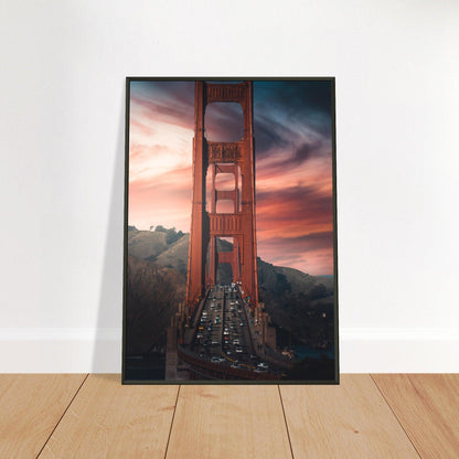 Golden Gate Bridge Vista Point - Printree.ch Aussichtspunkt, Brücke, Foto, Fotografie, Fotospot, Golden Gate Bridge, Kalifornien, Küste, Landschaft, Panorama, Reisen, San Francisco, Sehenswürdigkeit, Tourismus, unsplash